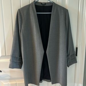 Express, size Large, grey herringbone blazer. Never worn.